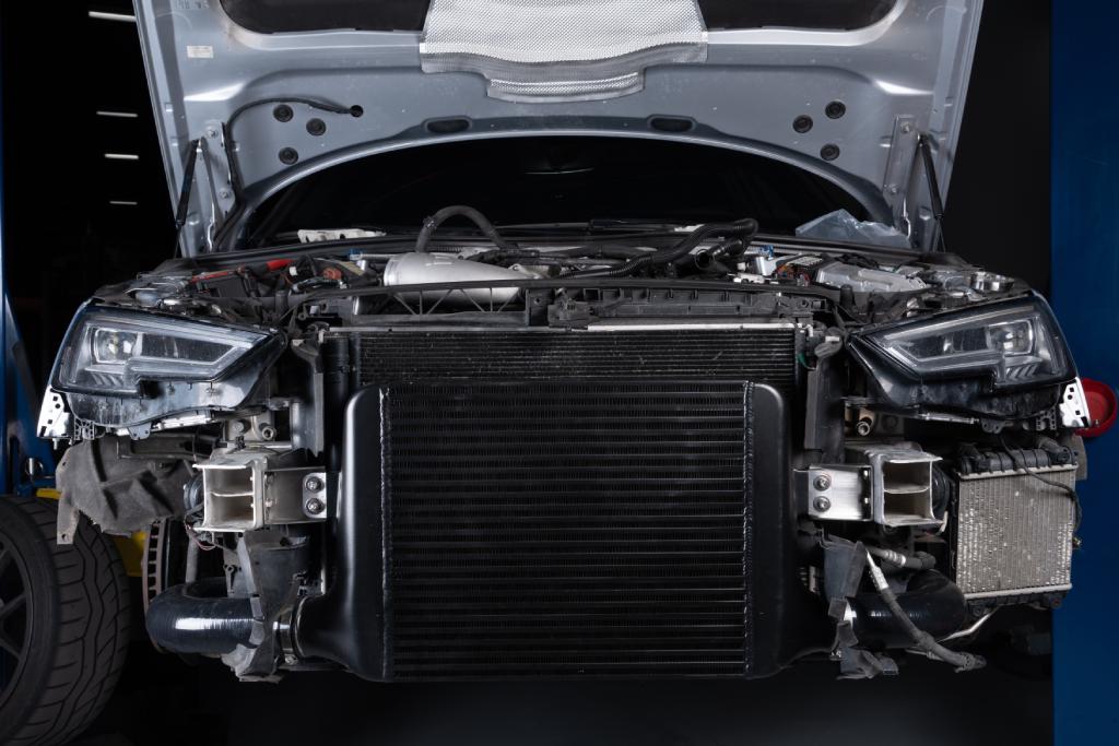 Automotive charge air cooler