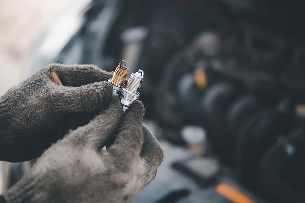 New vs Old spark plugs